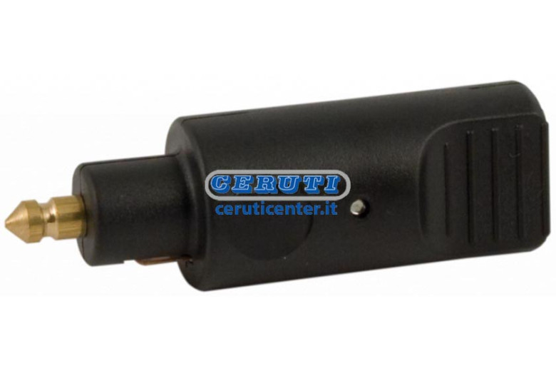 Two-Pole Male Plug For Revolving Beacon