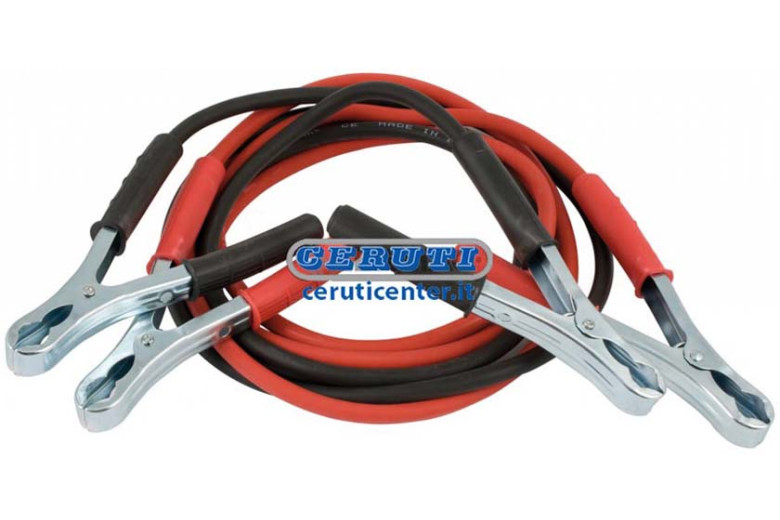 Cavi Avviamento In Rame Con Pinze - Cavi Avviamento 200A Mmq.25 L.2500