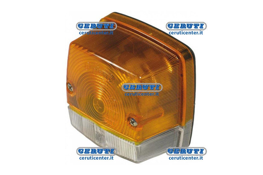 Front Light With 2 Bulbs For Fiat 66.90 Narrow Range And Various Models - Goldoni