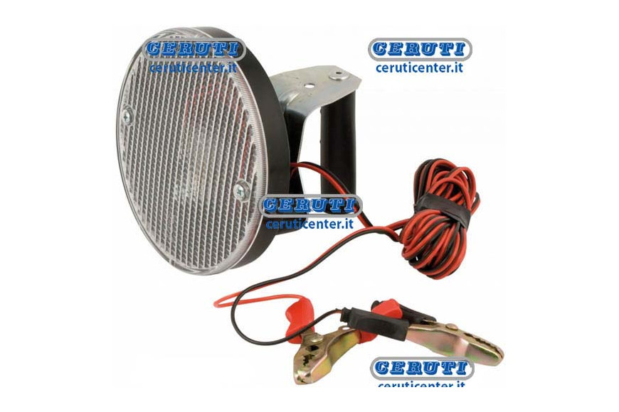 Phare De Secours 12 V Complet Avec Ampoule Et Pinces