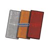 Tacks Reflectors Dimensions 57X39 Mm Color Red