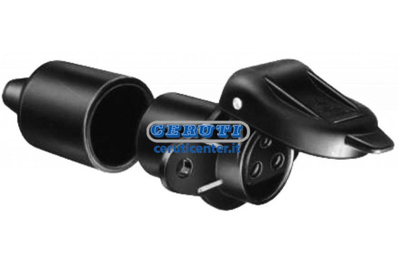 Presa Giunto 3 Poli 12/24V 2X25A + 1X5A - Presa A 3 Vie (5Pz)