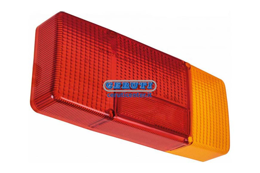 Cubierta Faro Derecho (Rojo-Naranja)