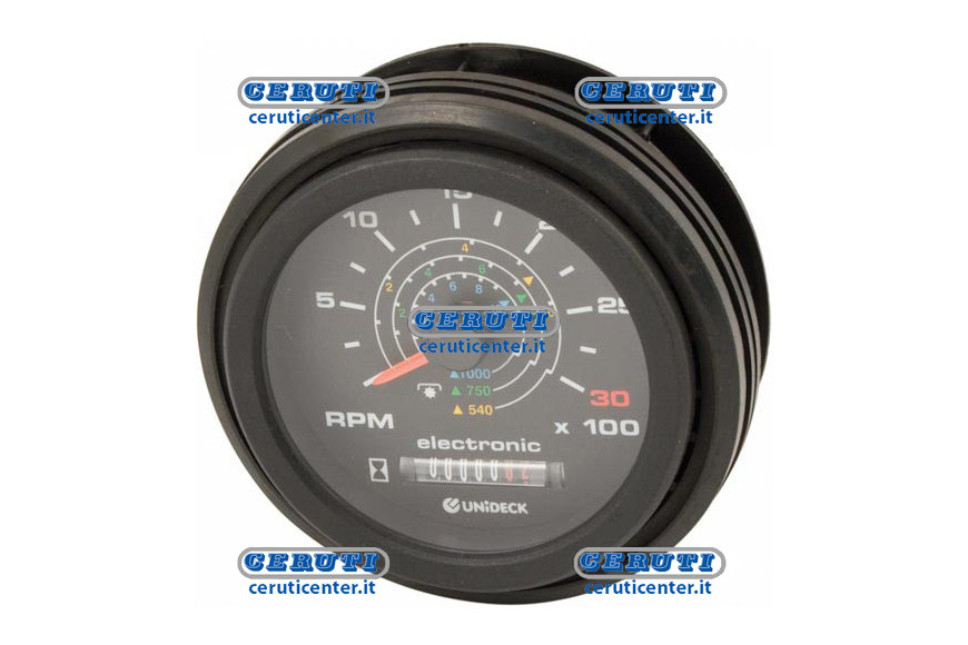 Revolution Counter With Counter Scale 0÷3000 Rpm Frequency 1200 Hz