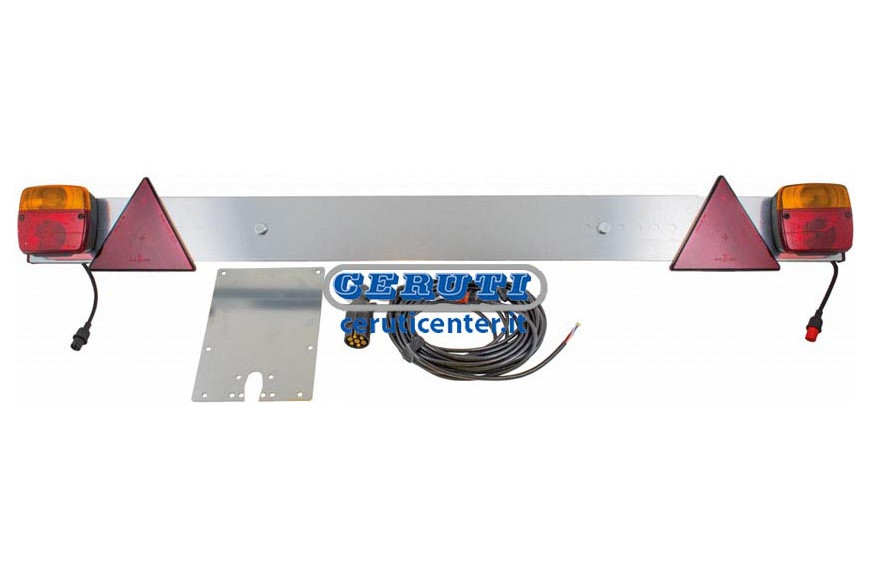 Complete Lighting Set For Trailers - Adjustable Lenght - Fix Lenght