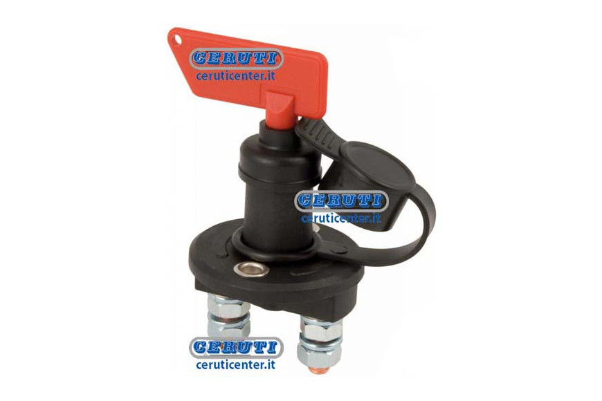 Battery Main Switch, Single Pole With Removable Handle