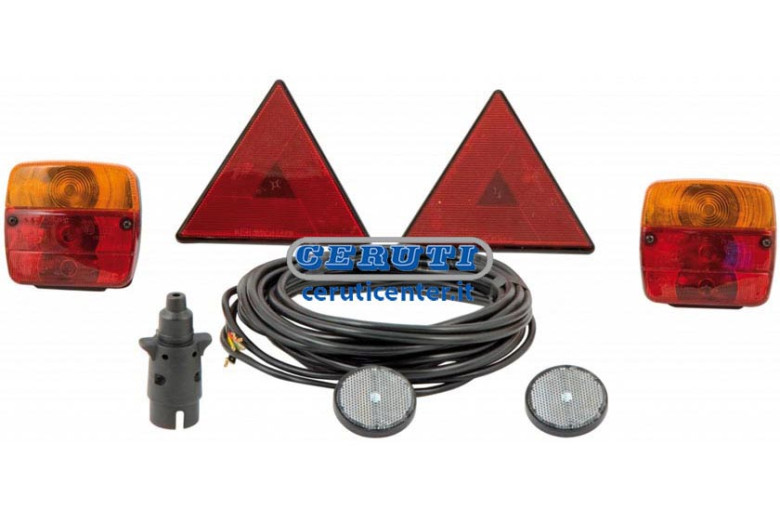 Kit Completo Con Faroles Para La Aplicación En Los Remolques