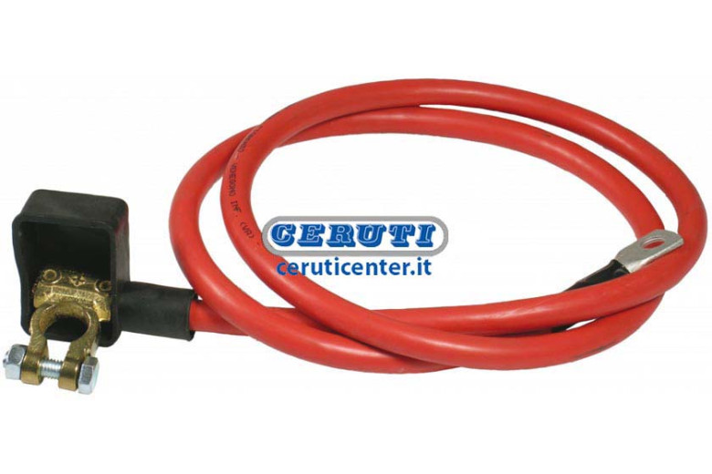 Sec cableado de la batería. Con 50 orejetas mm2 para diámetro del tornillo la longitud del cable de polaridad positiva 1500 appl