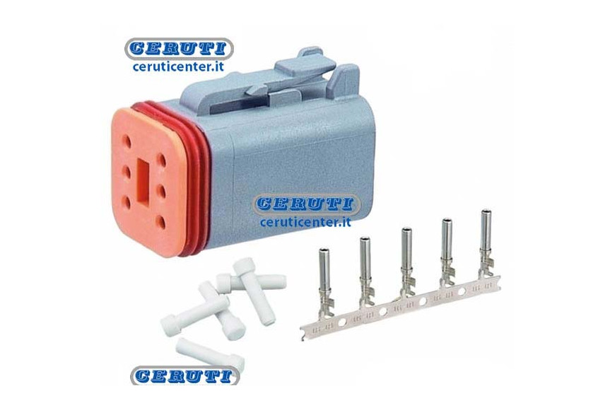 Deutsch 6 Ways Male Connector Kit