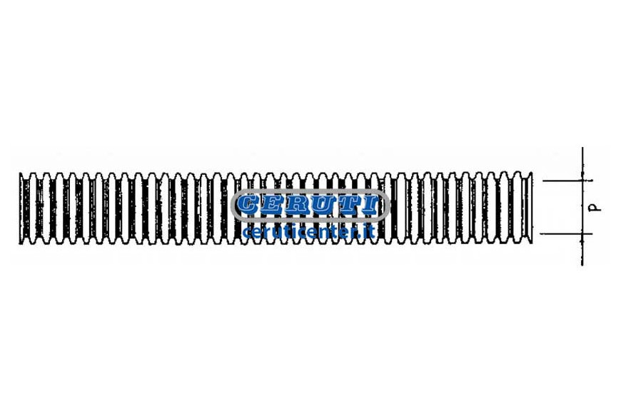 Vaina Fruncida Flexible En Nw-Pa6