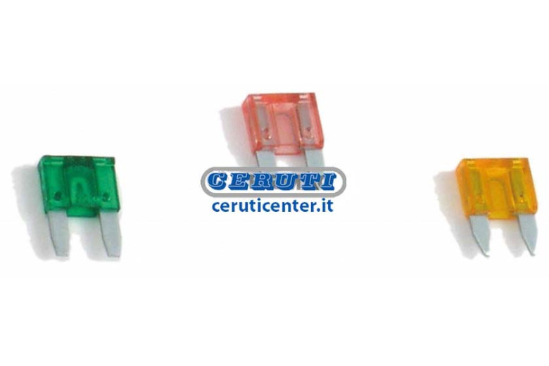 Mini Fusibles Con Dos Hojas Intensidad De Corriente 25 A