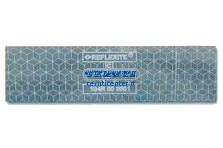Reflecting Adhesive Tape Conforms To Regulation Ece Onu 104 Color White Roll 50 M