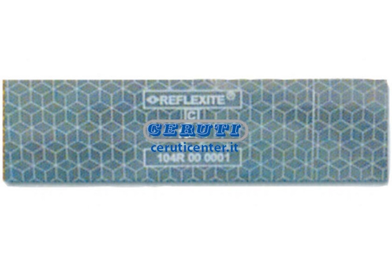 Reflecting Adhesive Tape Conforms To Regulation Ece Onu 104 Color White Roll 50 M