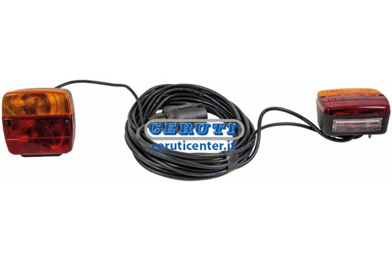 Kit Completo Con Faroles Y Cable Con Enchufe