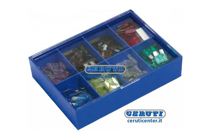 Assortiment Fusibles Enfichables - 160 Pieces Plus Extracteur