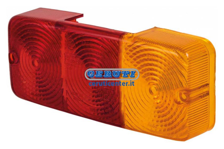 Cubierta Faro Trasero Derecho E Izquierdo (Rojo-Naranja)