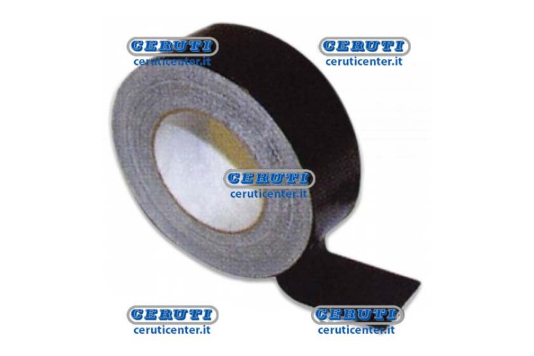 Nastro Isol. Nero Sp.0,13Mm (10Pz) - Nastro Isolante Adesivo