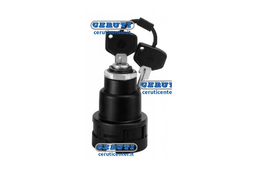 Key-Operated Ignition Switch With Front Contacts