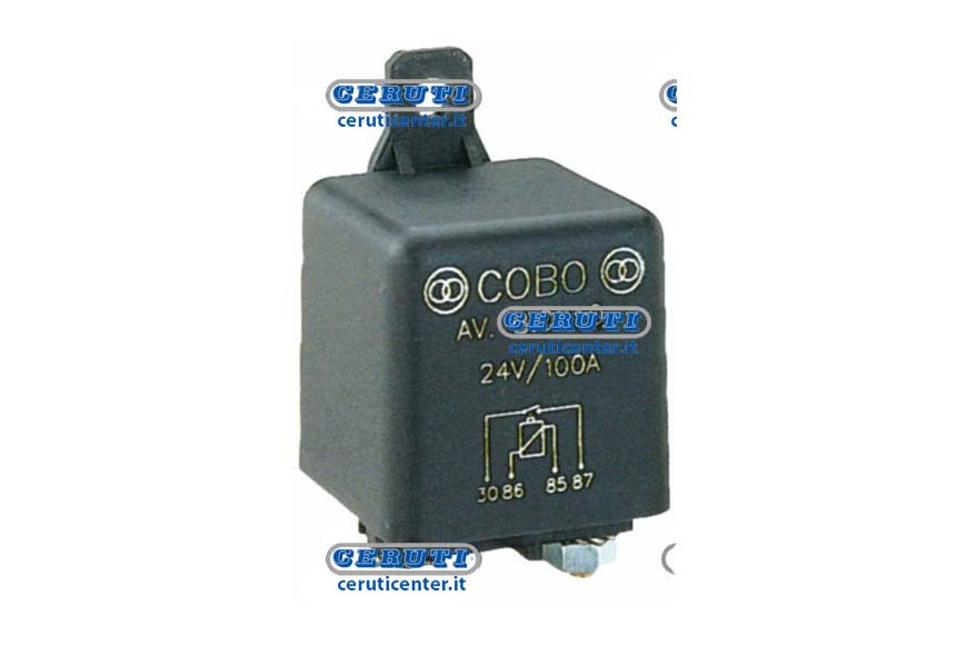 Einschalterrelais Pwr Spannung 24 V Stromstärke 100 A