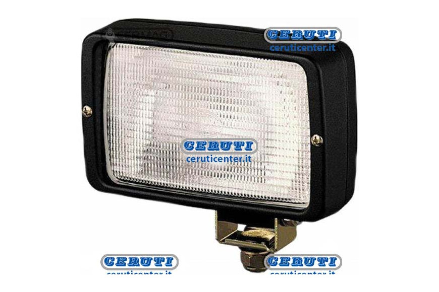 Working Lamp Ff®-H3 With Light Unit For Broad Illumination Of Extended Field, With Slantable Base