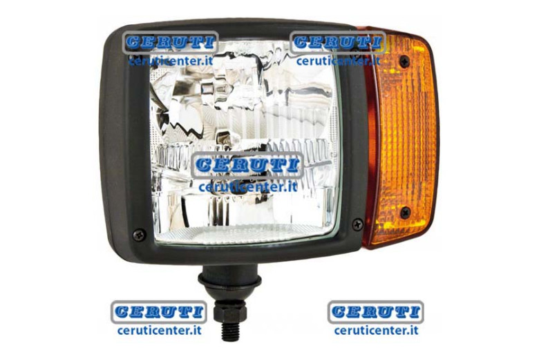 Main Fitting H7/H3, With Side Lamp, With Bulbs
