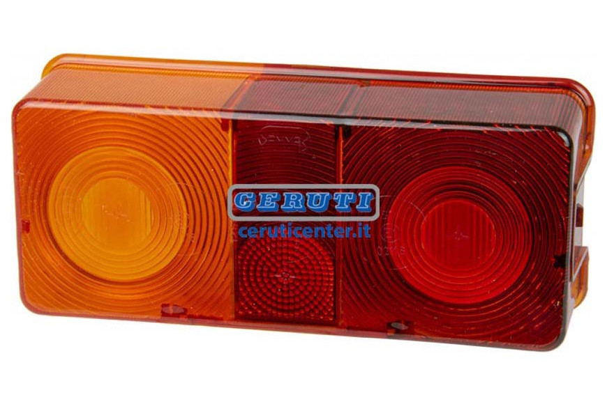 Vetro Fanale Posteriore Sx C/Targa - Rodovetro Sinistra - Adattabile a 9EL 116 844-001, 9EL116844-001, 9EL116844001