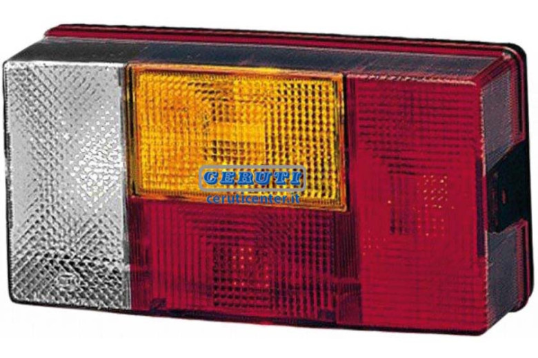Combined Rear Light With Reverse Light