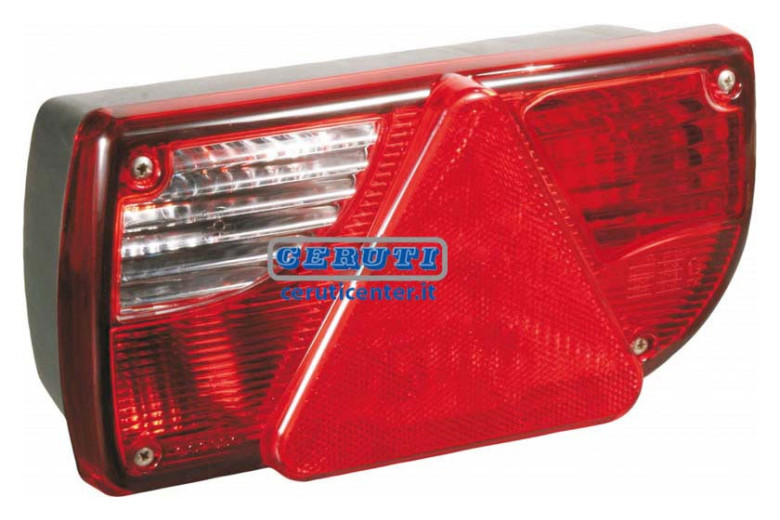 Tail Lights For Trailers 260X130 With 5 Functions - Left