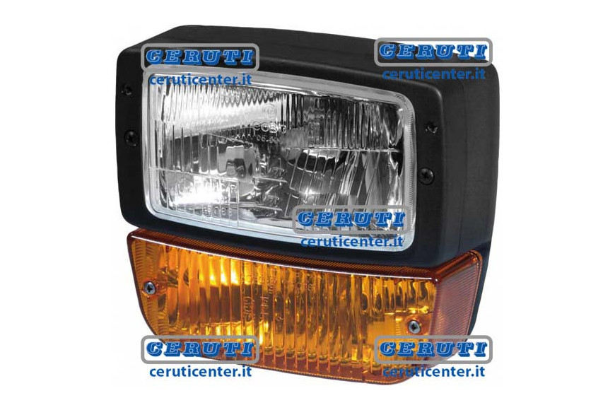 Light Fitting With Front-Side Turn Indicator