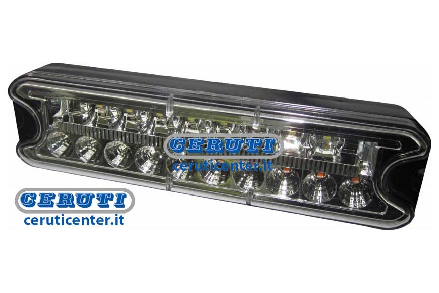 Rear Lamp, 4 Function, White Light, Full Led