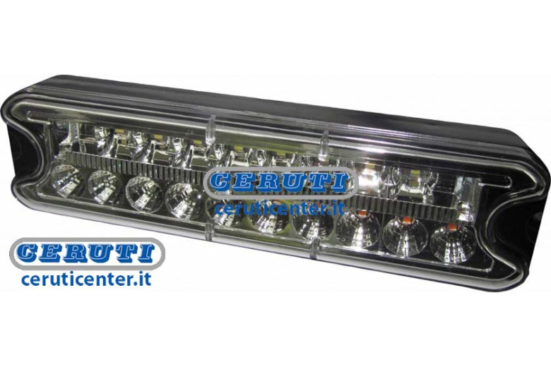 Rear Lamp, 4 Function, White Light, Full Led