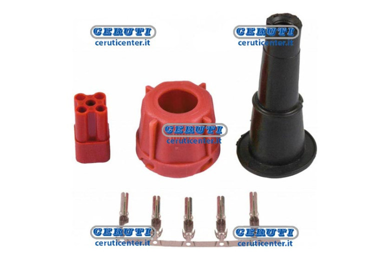 Red 5-Way Connector Kit For Art. 36413