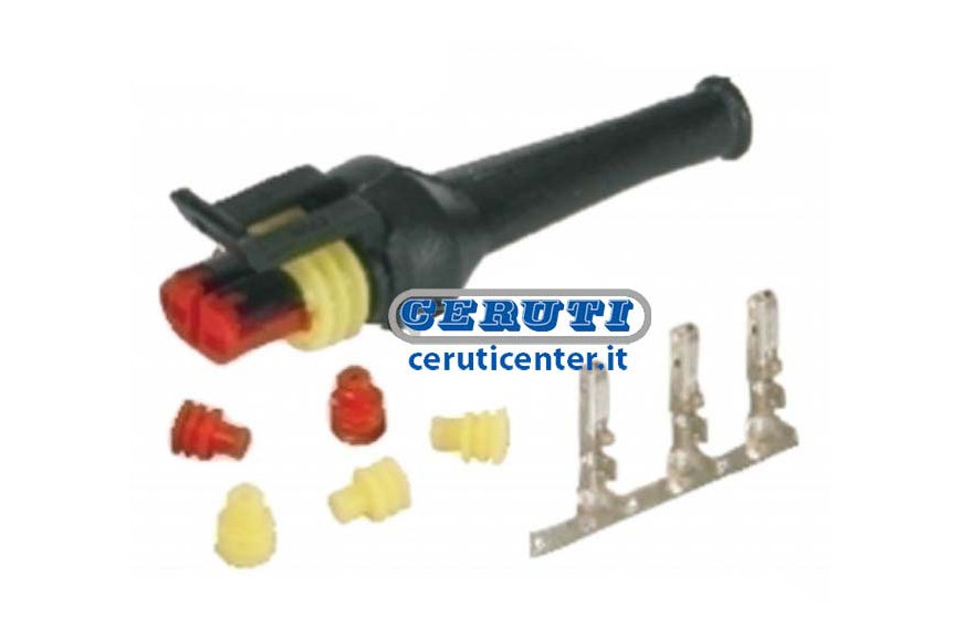 Amp/Tyco 2 Ways Male Connector Kit