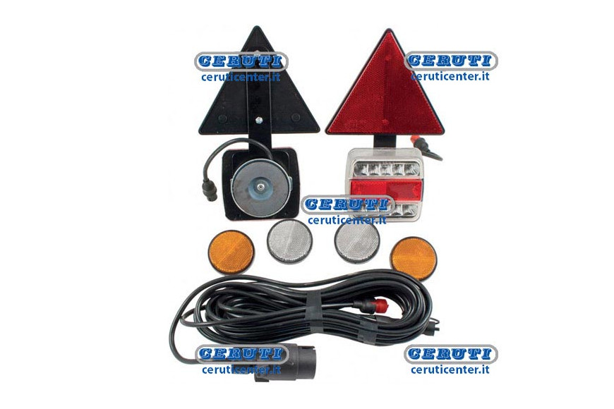 Kit Fanali Post Con Triangoli L.