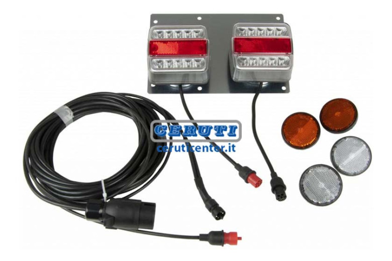 Kit Magnet.2 Fanali Post.Cavo 7,