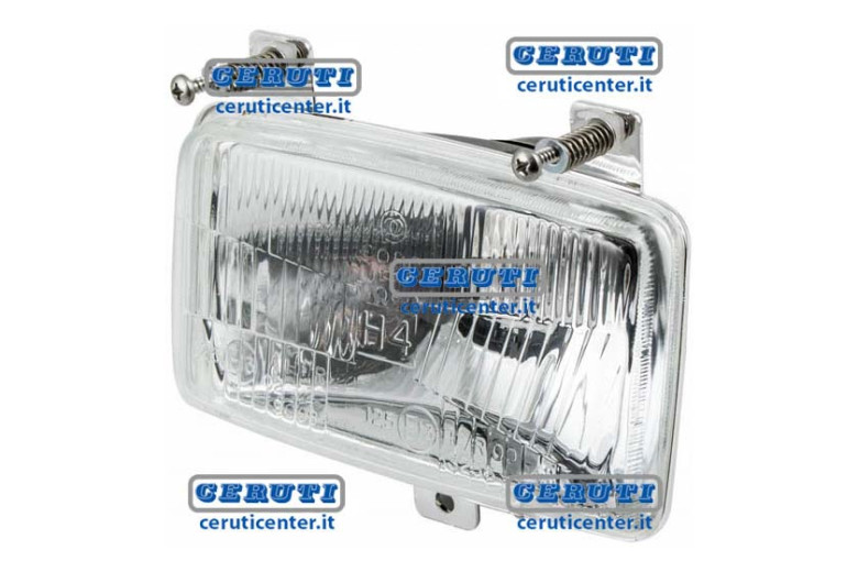 Asymmetrical Front Light 2 Encased Lights For Same - Deutz - Fiat
