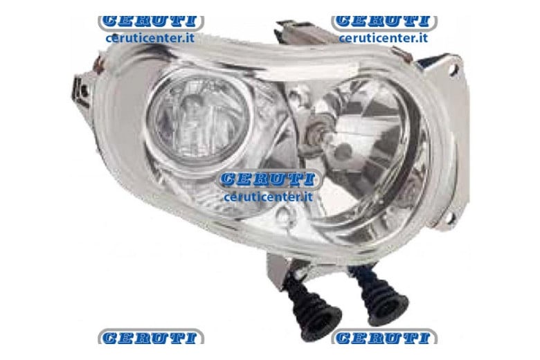 Faro Anteriore Cnh 47056003 Dx - Gruppo Proiettore Destro Per Cnh - Adattabile a 47056003