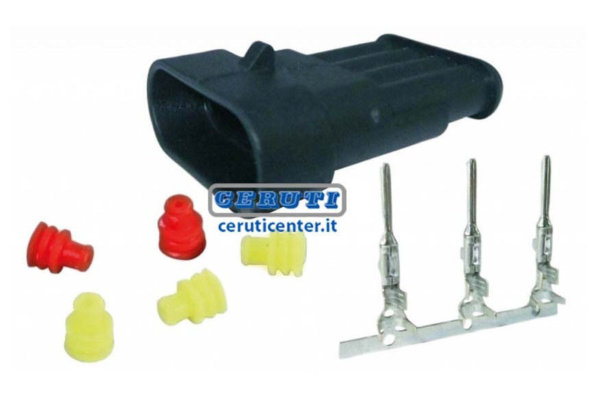 Kit De Conexión Hembra – Amp/Tyco 4 Vias