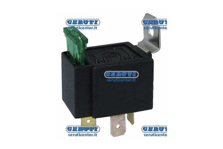 Relays On-Off 24V-20A With Protective Fuse And Fixing Bracket Voltage 24 V Current Intensity 20 A