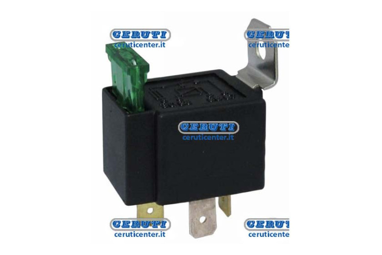 Relays On-Off 24V-20A With Protective Fuse And Fixing Bracket Voltage 24 V Current Intensity 20 A