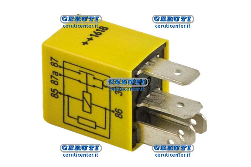 Micro Relay With Exchange On-On 5 Pin 24V-20/10A Voltage 24 V Current Intensity 10/20 A