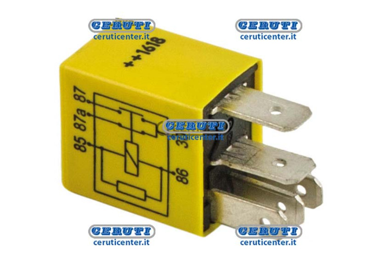 Micro-Relé On-On 5 Pines 24V-20/10A Tensión 24 V Intensidad De Corriente 10/20 A