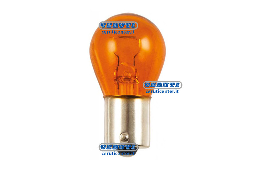 Lampada 12V 21W Sferica Gialla - Adattabile a Codice OEM 14148090