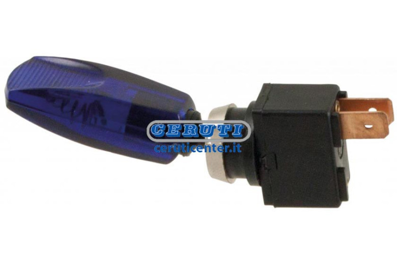 Interruptor On-Off Luz Azul