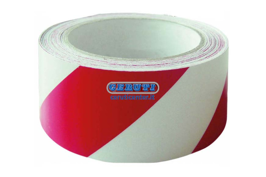 Signal Tape Color Red-White Roll 11,5 M