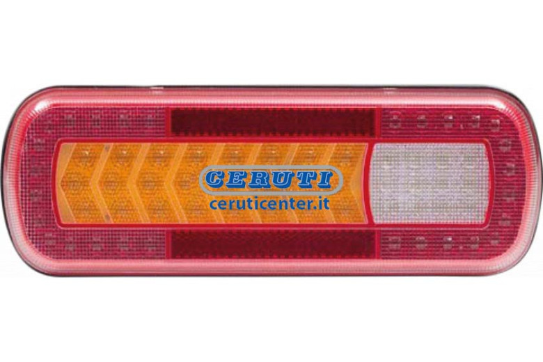 Rear Left/Right Full Led Multi-Function Light For Tractors - 283X100Mm