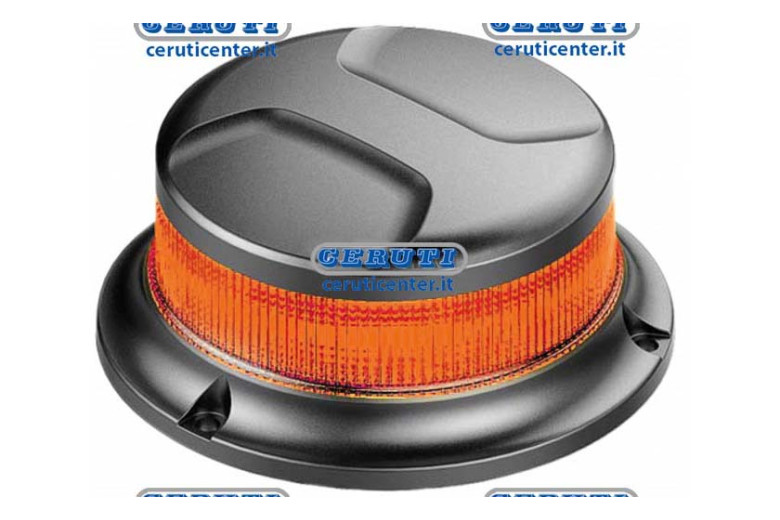 Farol Intermitente Led 12/24V Con Base Plana