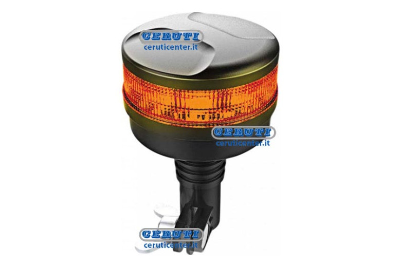 Farol Intermitente Led 12/24V Con Acoplamiento Tubular