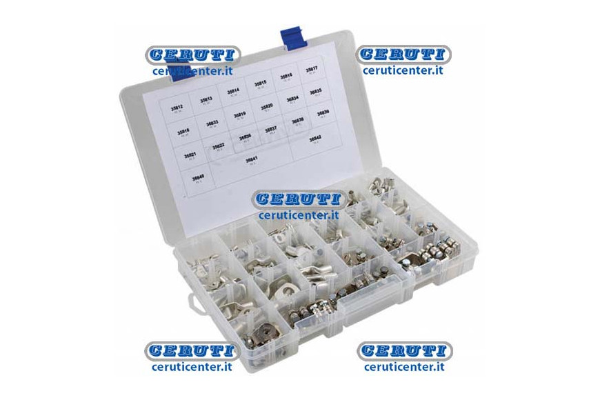 168 Pcs Assortiment Cosses.