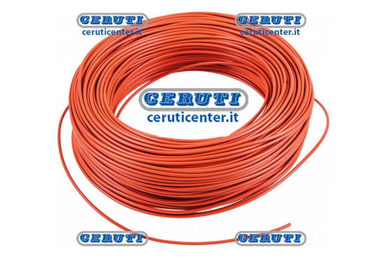 Cavo Elett. 1Filo 1,5Mmq(100Mt) Rosso